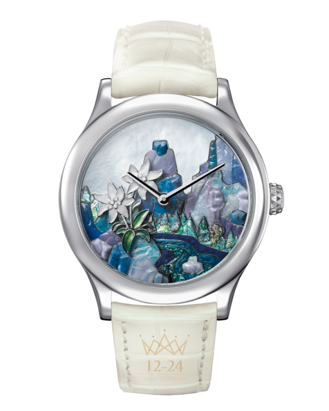 Van Cleef Midnight Palais de la Chance Edelweiss Decor VCARO30D00