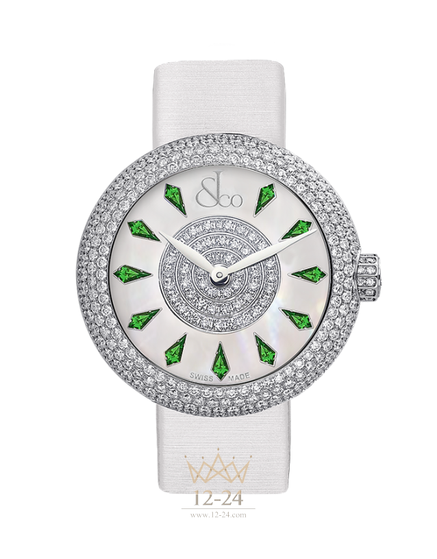 Jacob &amp; Co BRILLIANT HALF PAVE BQ020.10.RH.KD.A