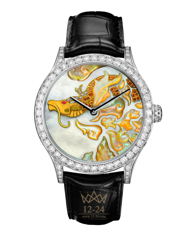 Van Cleef Midnight Dragon Feu VCARO4FH00