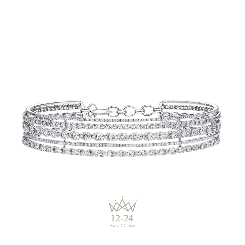 Graff Graff Gateway Five Row Diamond Choker Necklace RGN685