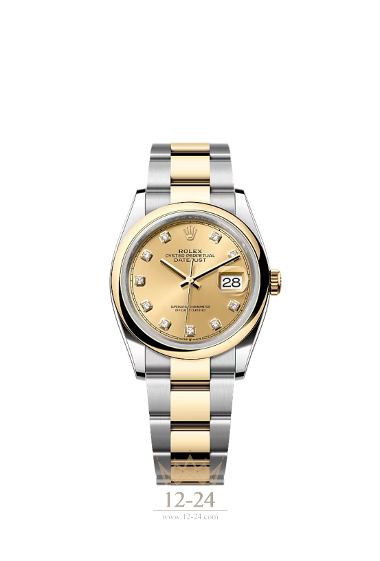 Rolex Oyster 36 мм Steel and Yellow Gold 126203-0018