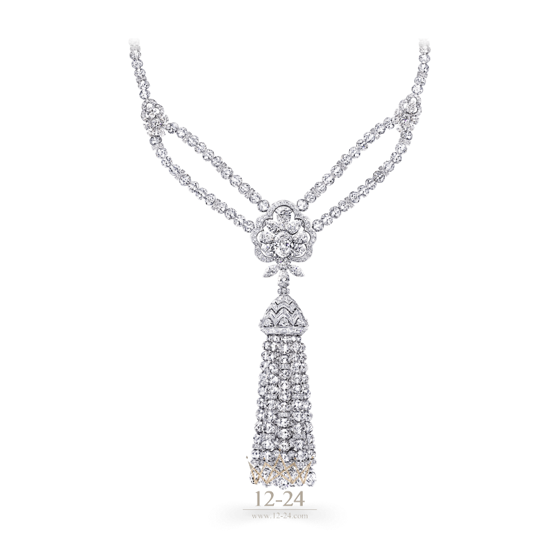 Graff Diamond Tassel Bead Necklace GN8489