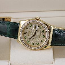 Часы Rolex Yellow gold Pave Dial 36 16188 — additional thumb 8