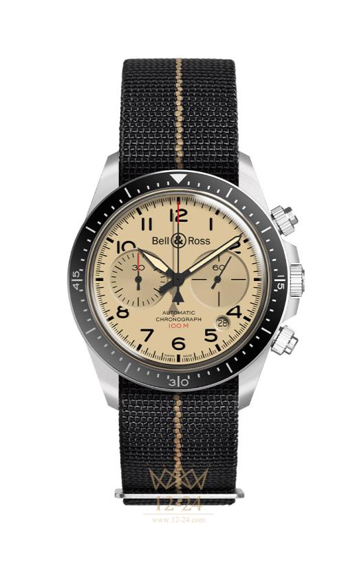 Bell &amp; Ross BR V2-94 Military Beige BRV294-BEI-ST/SF