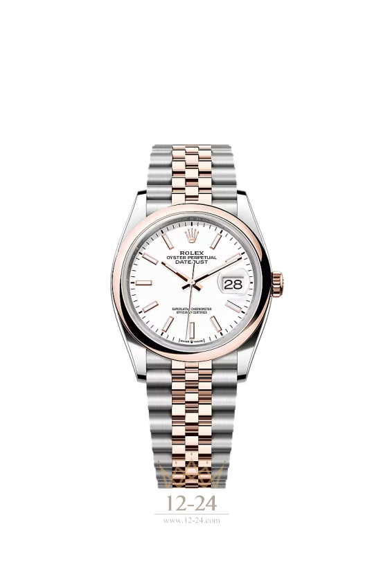 Rolex Oyster 36 мм Steel and Gold Everose 126201-0017
