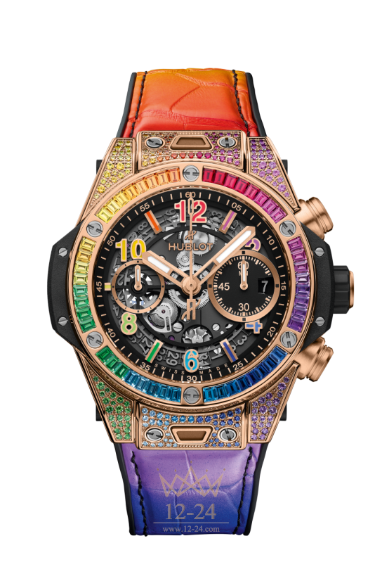 Hublot Unico King Gold Rainbow 441.OX.1118.LR.0999