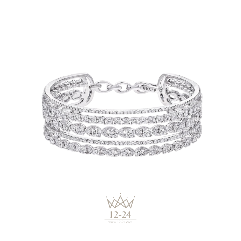 Graff Graff Gateway Five Row Diamond Bangle RGB494