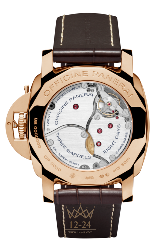 Panerai 8 Days GMT Oro Rosso - 44mm PAM00576