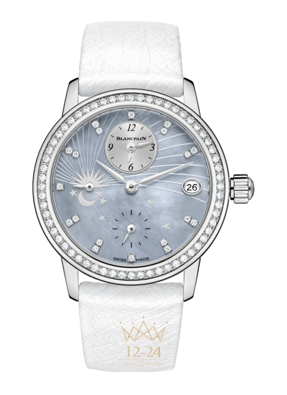 Blancpain Women DOUBLE FUSEAU HORAIRE 3760-1954L-95A