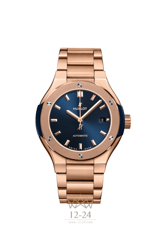 Hublot Blue King Gold Bracelet 585.OX.7180.OX