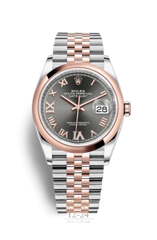 Rolex Oyster 36 мм Steel and Gold Everose 126201-0023