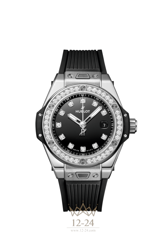Hublot One Click Steel Diamonds 485.SX.1270.RX.1204