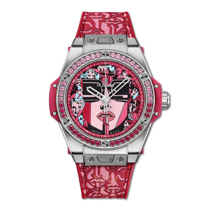 Hublot One Click Marc Ferrero Steel Red 465.SX.1130.VR.1213.LIP19