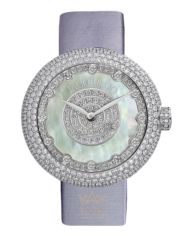 Jacob &amp; Co BRILLIANT HALF PAVE 210.030.10.RH.PL.3RD