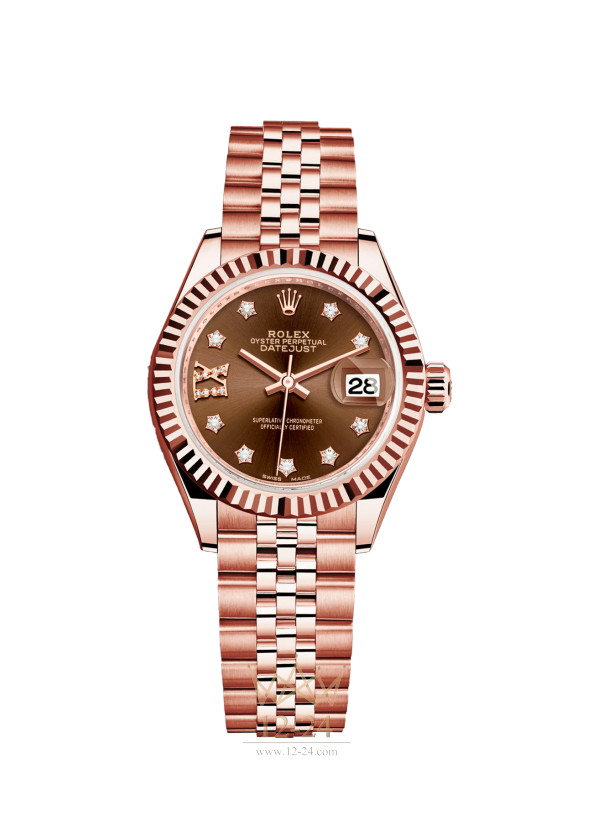 Rolex Lady-Datejust 28 Oyster Everose gold 279175-0004