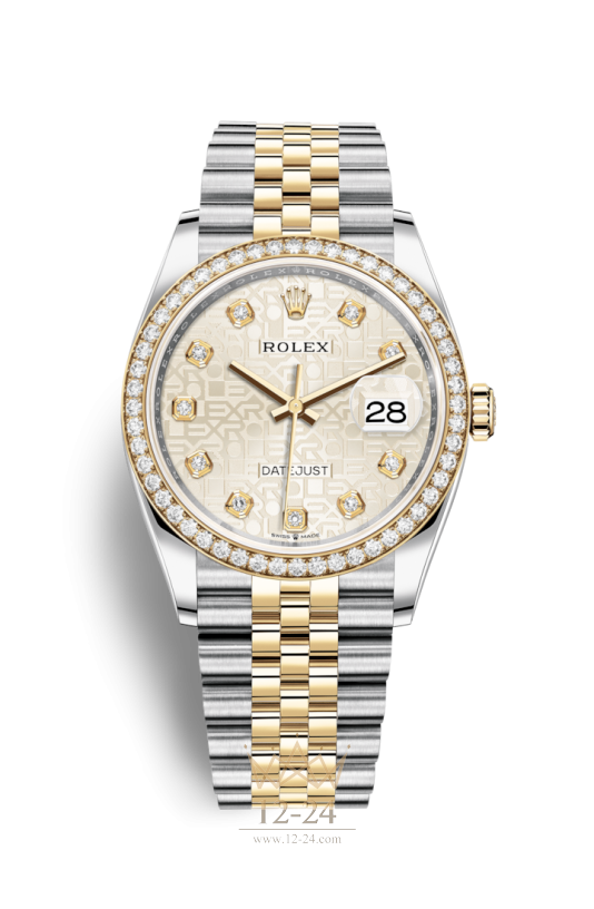 Rolex Oyster 36 мм Steel Yellow gold and Diamonds 126283rbr-0013