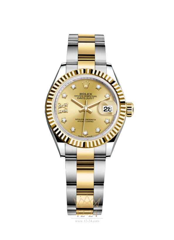 Rolex Lady-Datejust 28 Steel and Yellow gold 279173-0022
