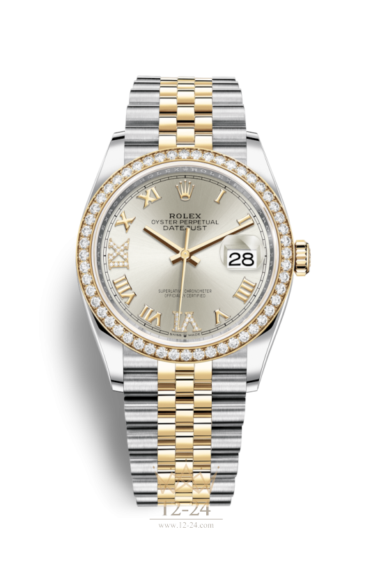 Rolex Oyster 36 мм Steel Yellow gold and Diamonds 126283rbr-0017