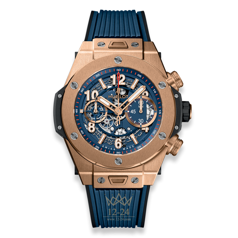 Hublot Unico King Gold Blue 411.OX.5189.RX