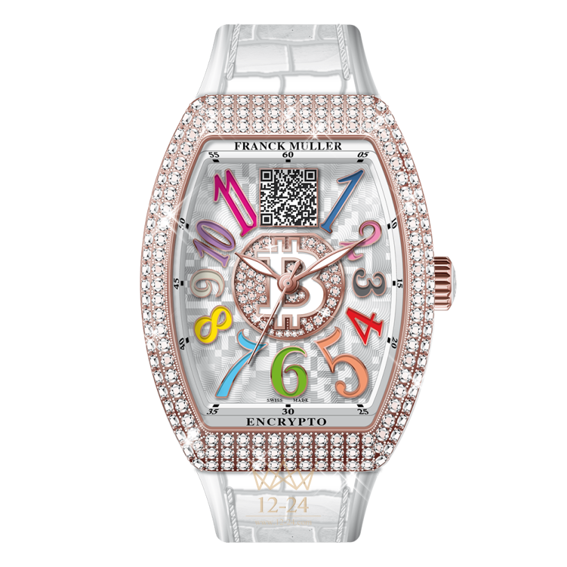 Franck Muller Encrypto V 38 SC AT BTC COL DRM D CD1P