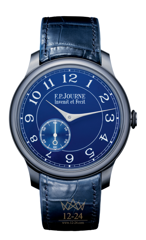 F.P.Journe Chronometre Bleu FPJ-Co-Souveraine-ChronoBleu-CuirTn