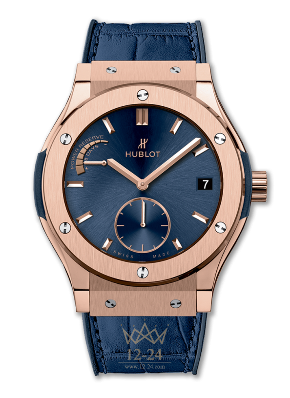 Hublot POWER RESERVE KING GOLD BLUE 516.OX.7180.LR