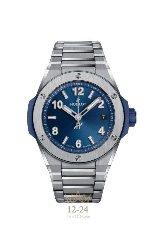 Hublot Integrated Time Only Titanium Blue 457.NX.7170.NX