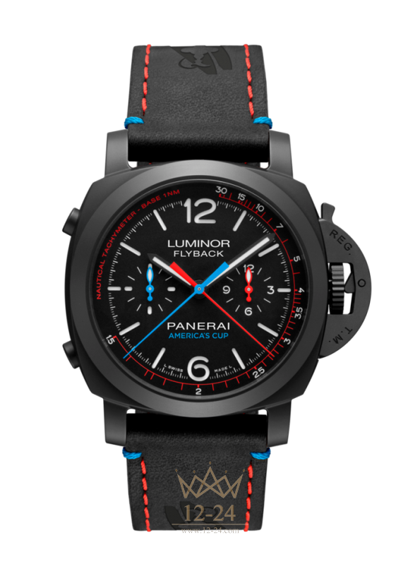Panerai Luminor 1950 Oracle Team Usa 3 Days Chrono Flyback Automatic Ceramica — 44 мм PAM00725