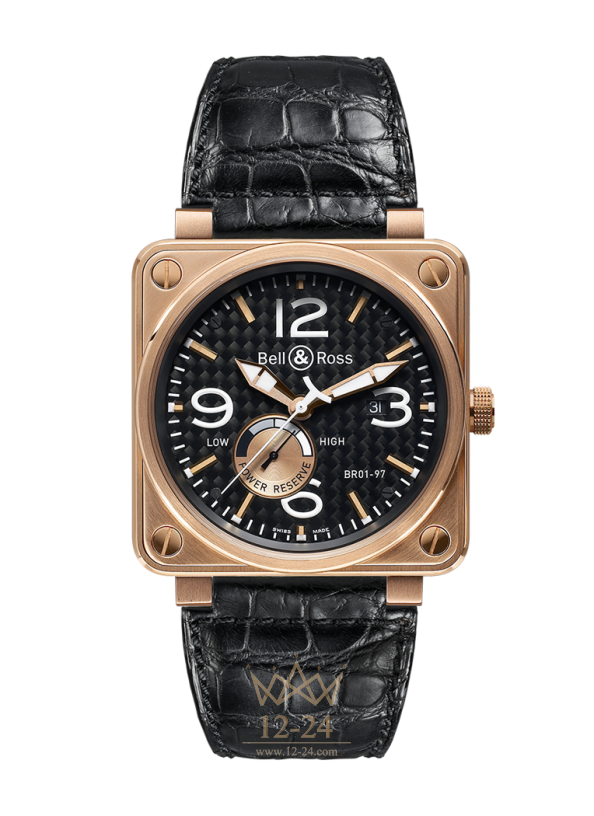 Bell &amp; Ross BR 01-97 RESERVE DE MARCHE ROSE GOLD BR0197-PINKGOLD