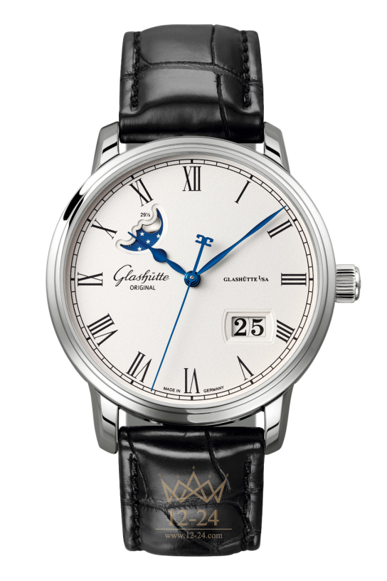 Glashutte Senator Panorama Date Moon Phase 100-04-32-12-04