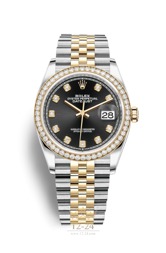 Rolex Oyster 36 мм Steel Yellow gold and Diamonds 126283rbr-0007