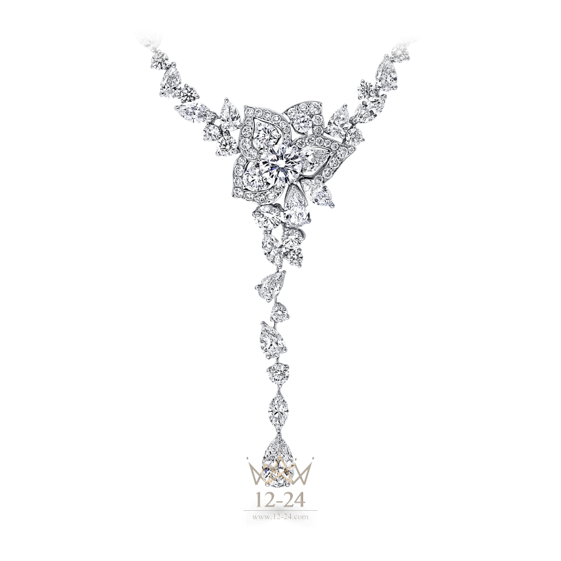 Graff Peony Necklace Diamond RGN489