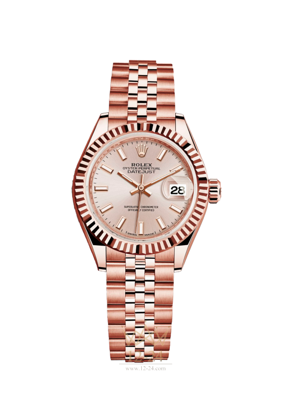 Rolex Lady-Datejust 28 Oyster Everose gold 279175-0003