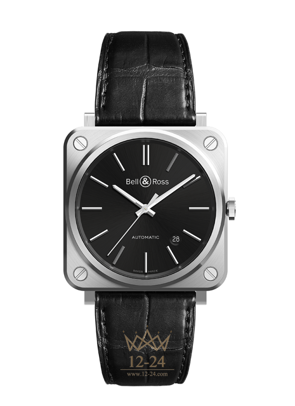 Bell & Ross BR S-92 Black Steel Automatic BRS92-BLC-ST/SCR
