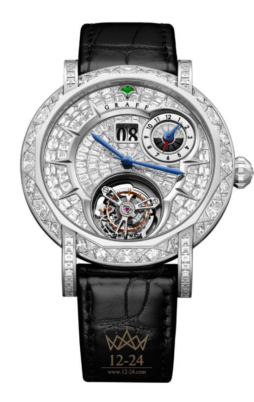 Graff Diamond MasterGraff Grand Date Dual Time Tourbillon MGUGMT43PTDF