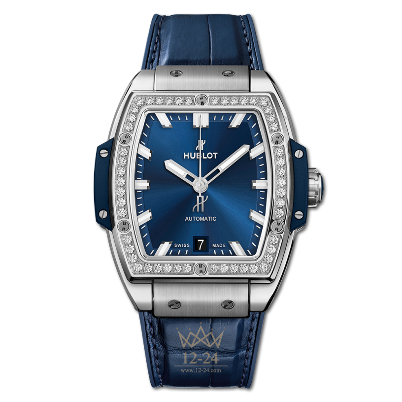 Hublot Titanium Blue Diamonds 665.NX.7170.LR.1204