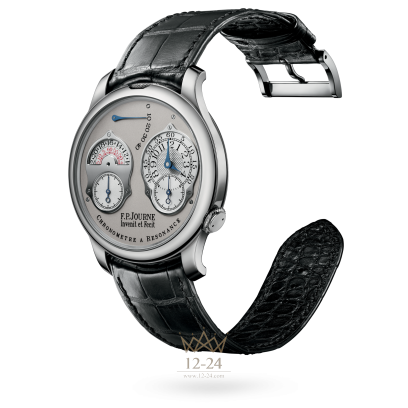 F.P.Journe Chronometre A Resonance FPJ-Co-Souveraine-Resonance-AL-CuirPl
