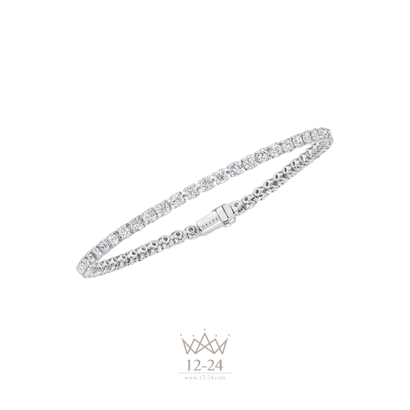 Graff Round Diamond Slim Bracelet RGB328