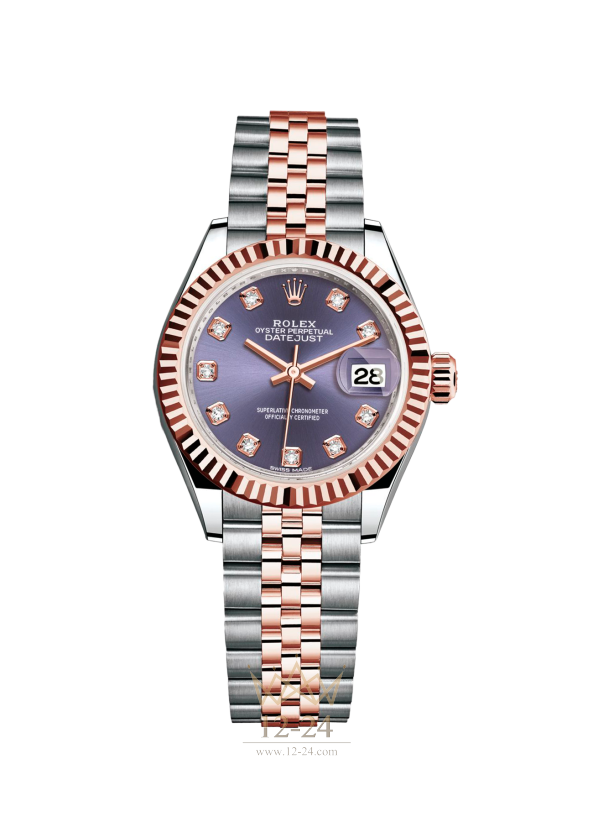 Rolex Lady-Datejust 28 Steel and Everose gold 279171-0015