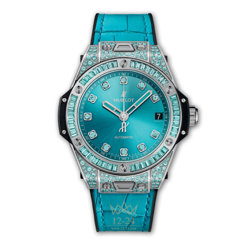 Hublot One Click White Gold Paraiba 465.WX.897T.LR.0919