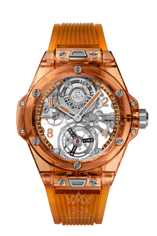 Hublot Tourbillon Automatic Orange Sapphire 45 мм 419.JO.0120.RT