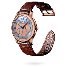 Часы F.P.Journe Collection Boutique Nacre FPJ-Co-ExclusivePieces-CBN-ChronometreNacre-CuirOr — additional thumb 1
