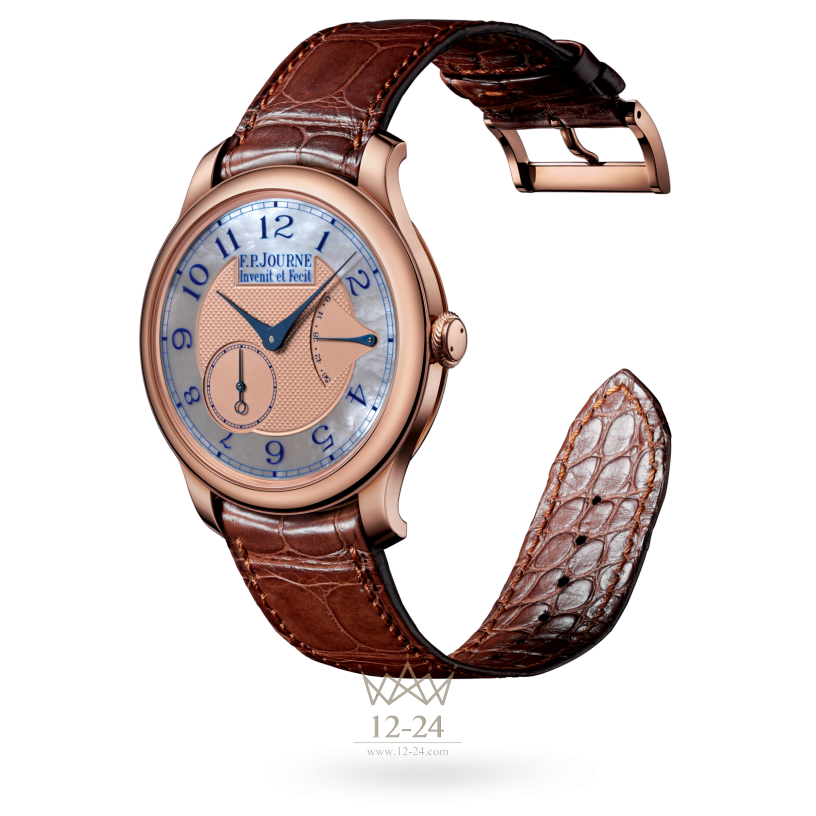 F.P.Journe Collection Boutique Nacre FPJ-Co-ExclusivePieces-CBN-ChronometreNacre-CuirOr