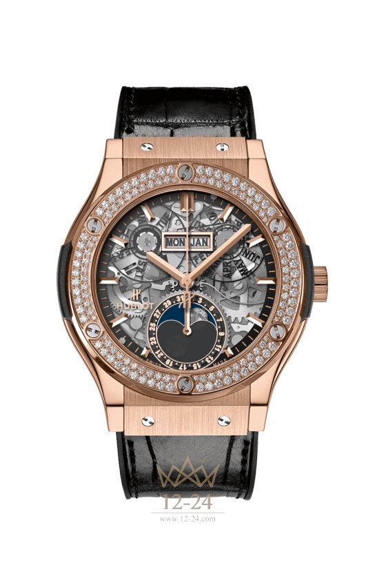 Hublot Aerofusion Moonphase King Gold Diamonds 547.OX.0180.LR.1104