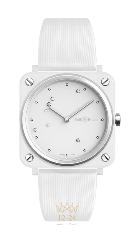 Bell &amp; Ross Br S White Diamond Eagle BRS-EW-CE/SF