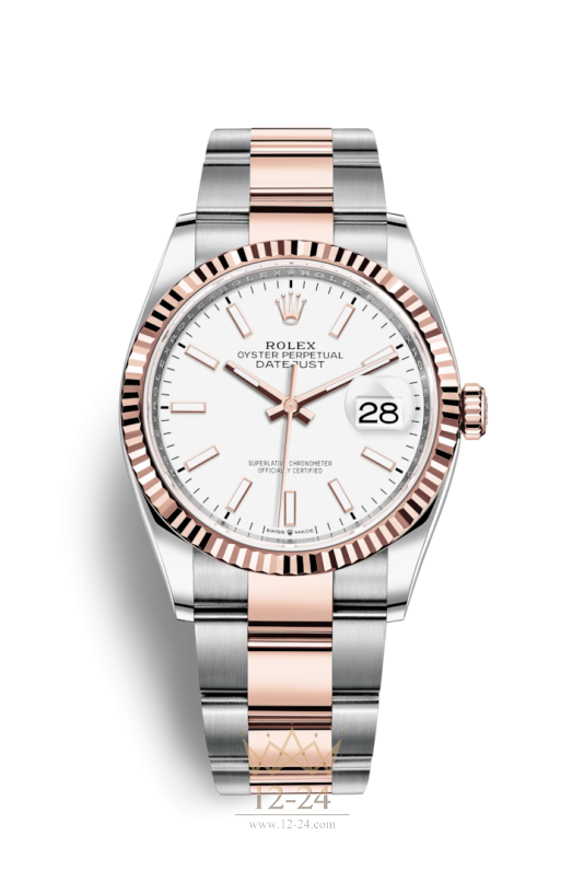 Rolex Oyster 36 мм Steel and Gold Everose 126231-0018