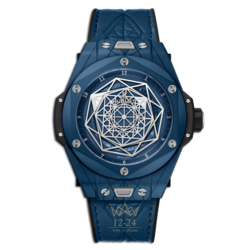 Hublot Unico Sang Bleu Ceramic Blue 415.EX.7179.VR.MXM19