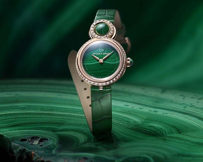 Встречайте женские Lady 8 Petite Malachite: новинка от Jaquet Droz 