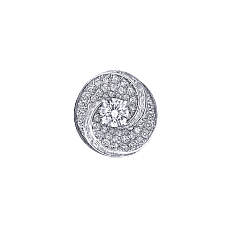 Украшение Graff Swirl Twist Ring Diamond RGR486 — дополнительная миниатюра 1