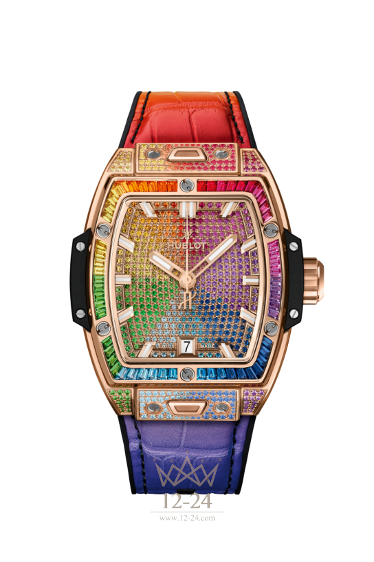 Hublot King Gold Rainbow 662.OX.9900.LR.0999